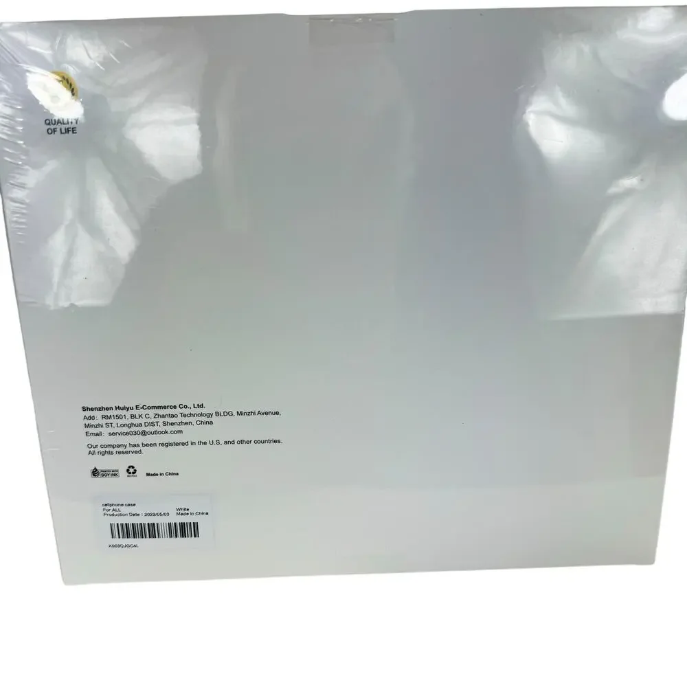 New‎ In Package White Universal Waterproof Phone Case